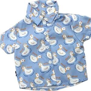 New “quack” duck shirt 0-3 months